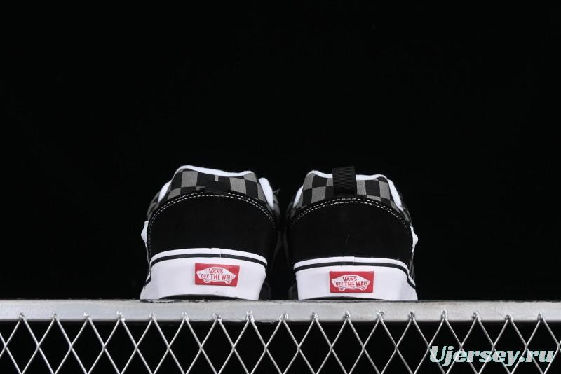 Vans Classics Knu Skool Retro Skate Shoes with Thick Tongue and Oversized Toe - VN0009QCB9P