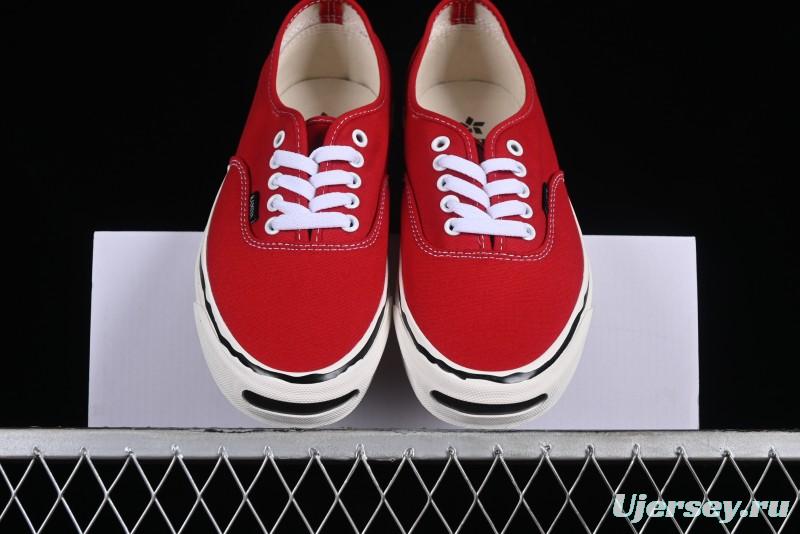 Kamiya x Vulcanize Sneaker 23AW High-End Line Mihara Yasuhiro Dissolution Red Shawn Yue Same Style Painted Letters Low-Top Canvas Shoes