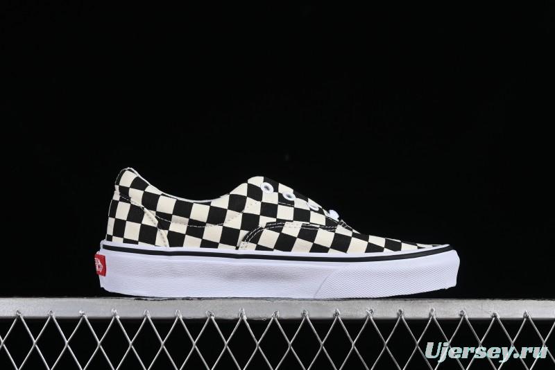 Vans Authentic Golden Coast Classic Checkerboard Slip-On Canvas Shoes - VN0A4BV4R6R