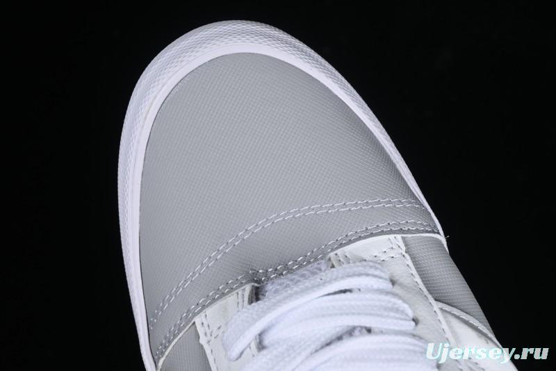 Vans Classics Knu Skool Chunky Tongue Retro Sneakers in Grey White - VN0009QCYF9