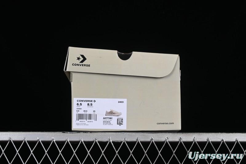 Feng Chen Wang Converse Chuck 70 Low 2-in-1 Deconstructed Canvas Sneakers - A07718C