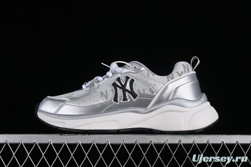 New York Yankees NY MLB Fast Ball Classic Monogram 24SS Retro Casual Running Shoes - 3ARNFSB4N50SS