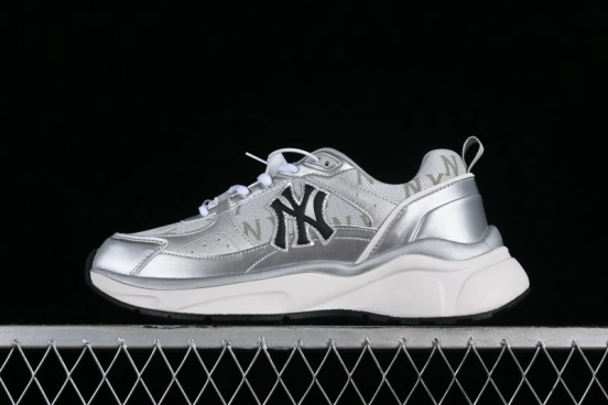 New York Yankees NY MLB Fast Ball Classic Monogram 24SS Retro Casual Running Shoes - 3ARNFSB4N50SS
