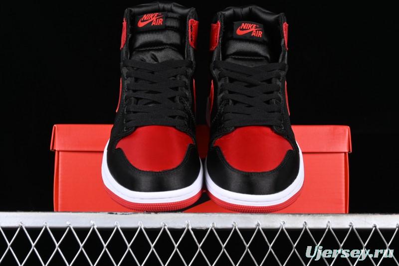 Air Jordan 1 High-Top "Satin Bred" AJ1