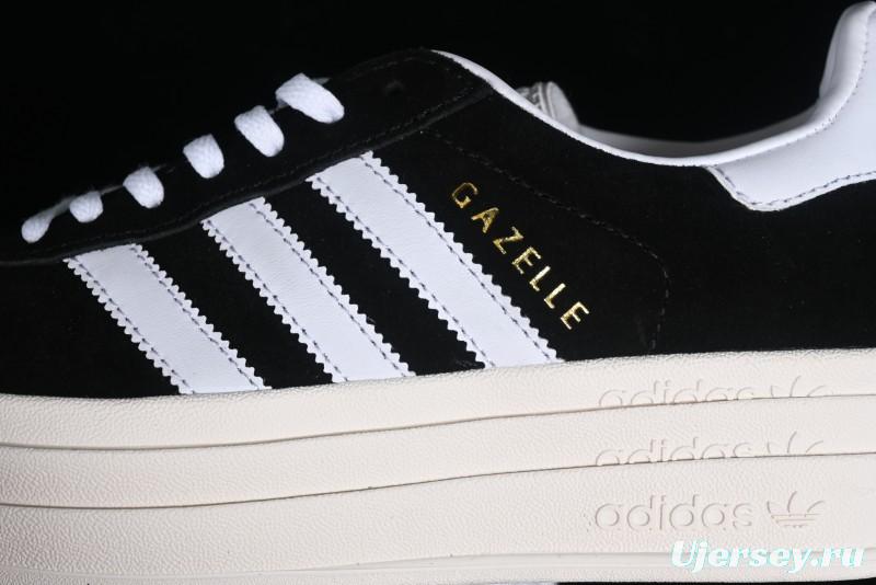 Adidas Originals Gazelle Bold HQ6912 Low-Top Sneakers with Thick Sole for Casual Wear Anti-Slip and Durable - HQ6912