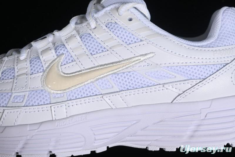 Nike P-6000 Retro Casual Sneaker Dad Shoes with Layered Design - CD6404-100