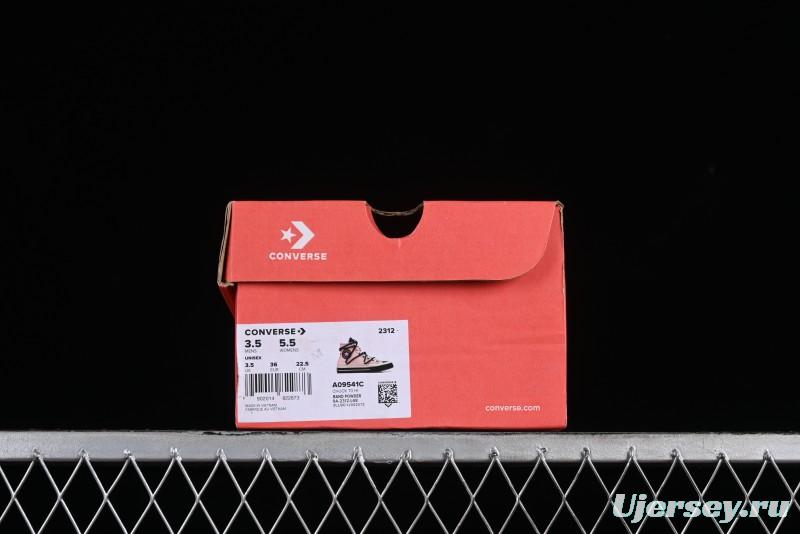 Converse Chuck 70s High Top Casual Sneakers in Black and Pink - A09541C