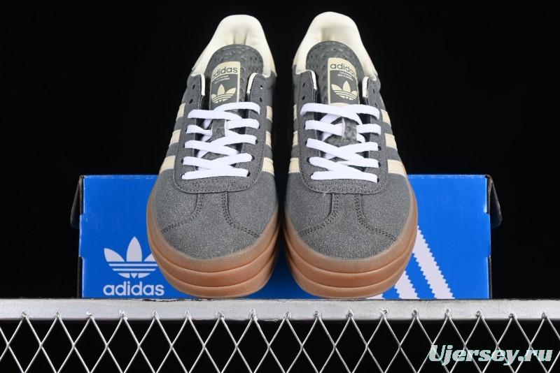 Adidas Originals Gazelle Bold IE0428 Low-Top Sneakers with Thick Sole for Casual Wear, Anti-Slip and Durable - IE0428