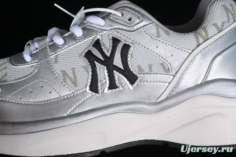 New York Yankees NY MLB Fast Ball Classic Monogram 24SS Retro Casual Running Shoes - 3ARNFSB4N50SS
