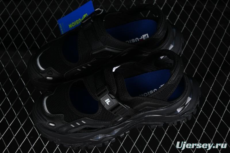 Fila Fusion Thick-Sole Hard Candy Sandals - T12W421403FBK