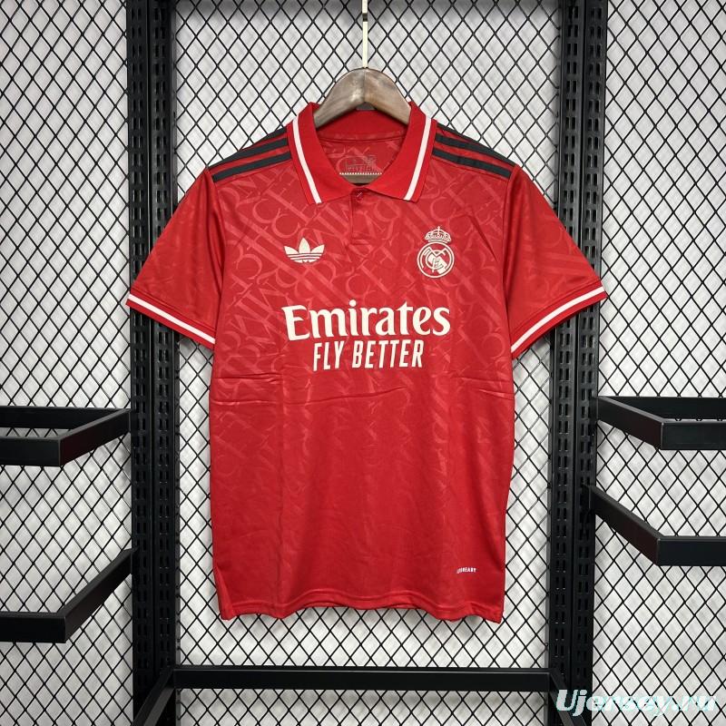 24/25 Real Madrid Red Jersey