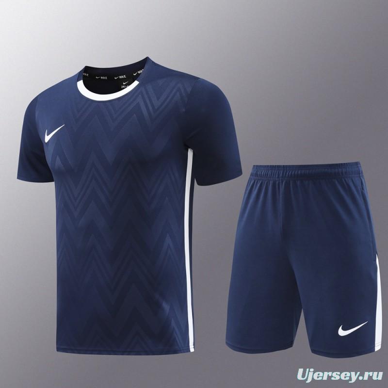 24/25 Nike Navy Short Sleeve Jersey+Shorts