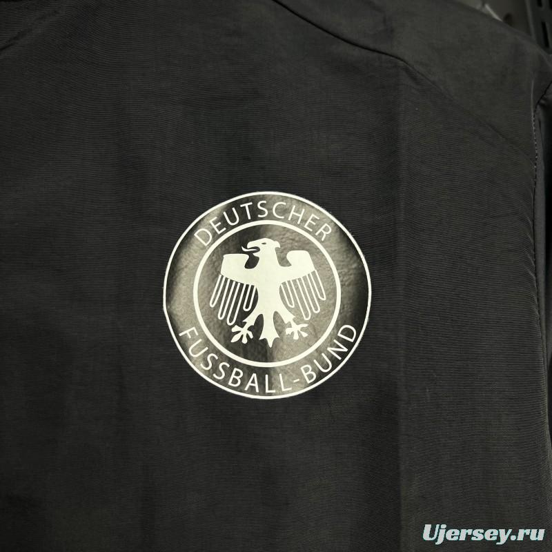 2024 Germany Black Windbreaker