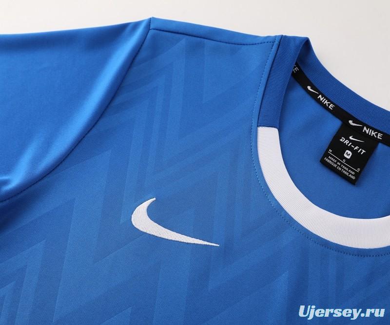 24/25 Nike Blue Short Sleeve Jersey+Shorts