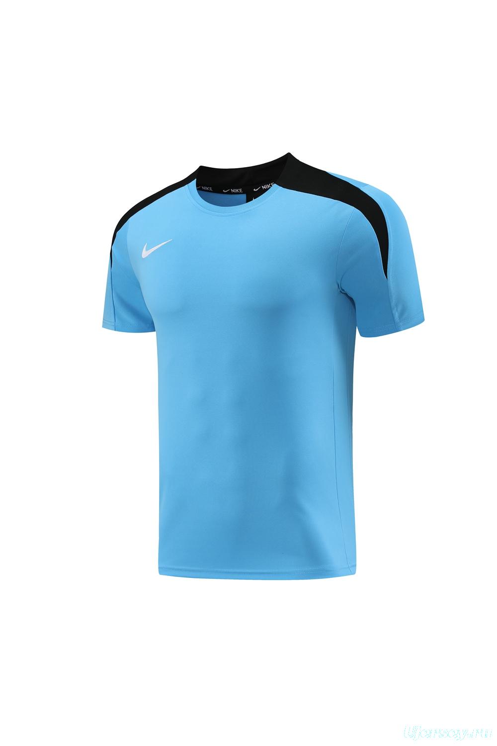 24/25 Nike Blue/black Short Sleeve Jersey+Shorts