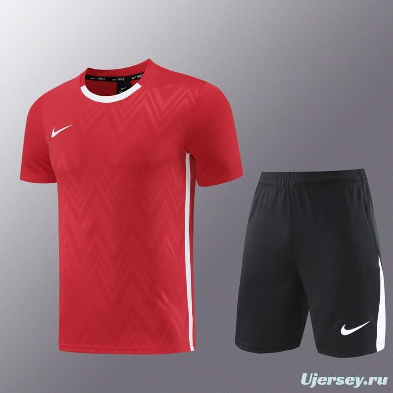 24/25 Nike Red Short Sleeve Jersey+Shorts