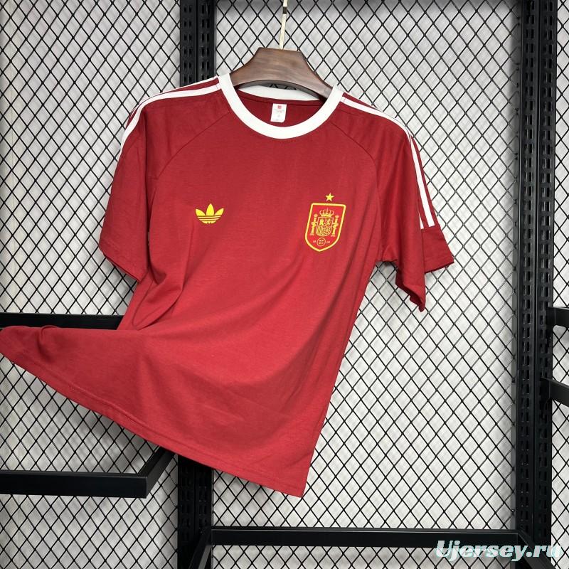 2024 Spain Euro Red Special Jersey