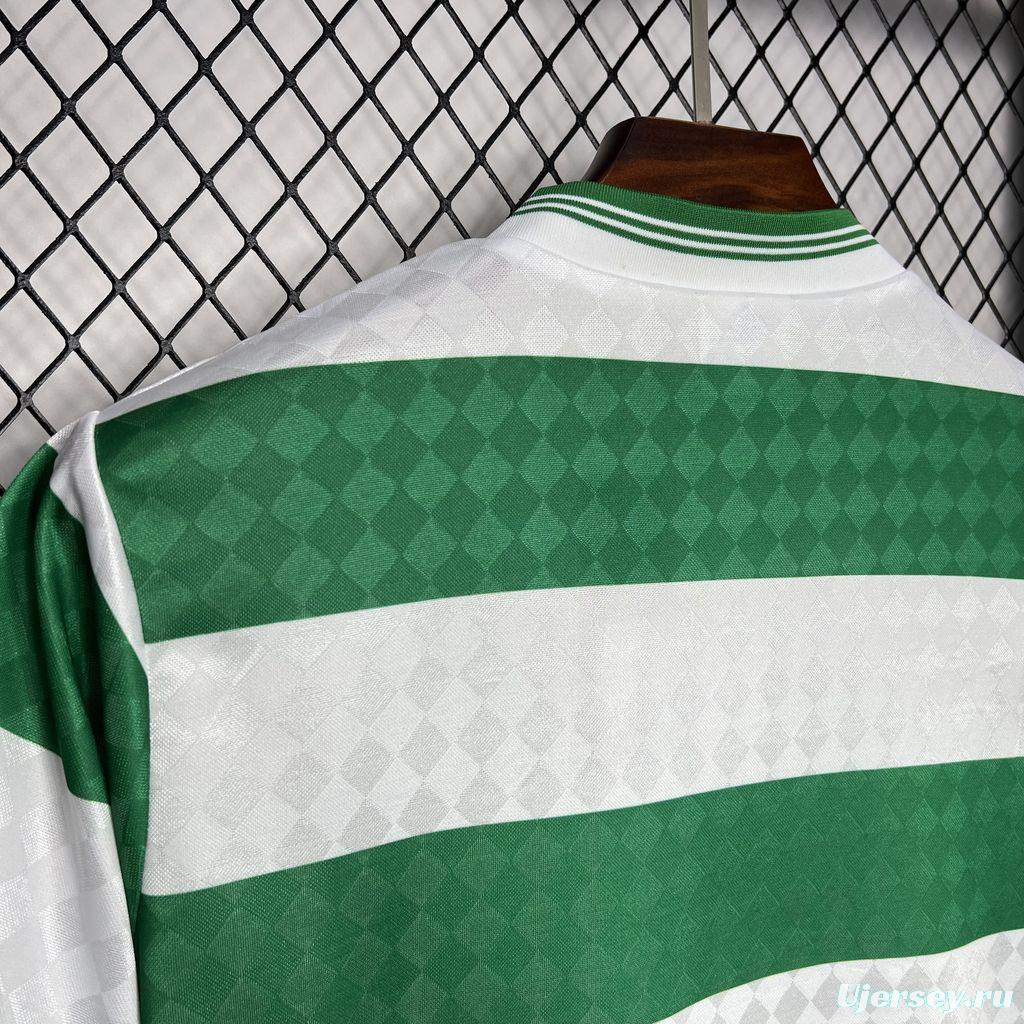 Retro 87/88 Celtic Home Jersey