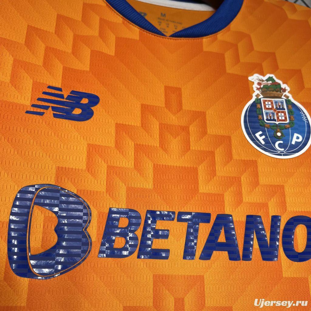 24/25 FC Porto  Away Orange Jersey