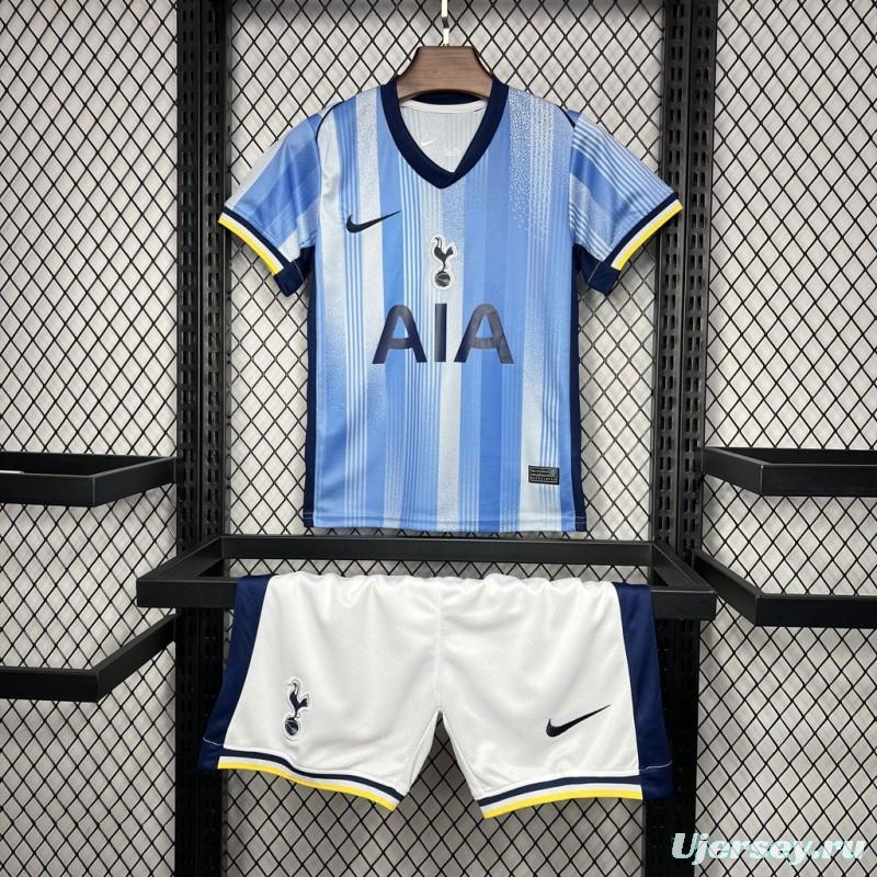 24/25 Kids Tottenham Hotspur Away Blue Jersey