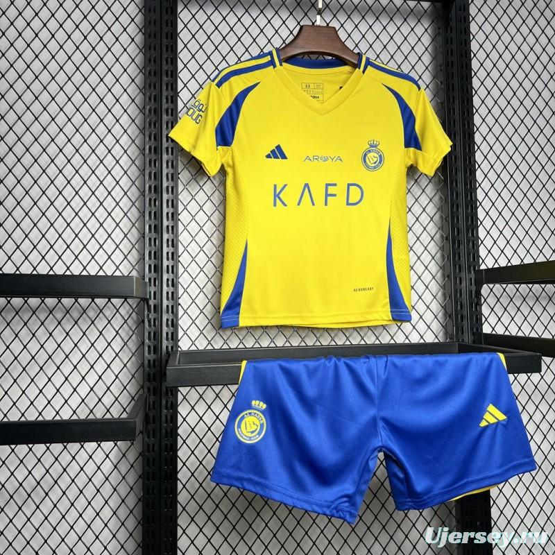 24/25 Kids Al-Nassr Home Jersey