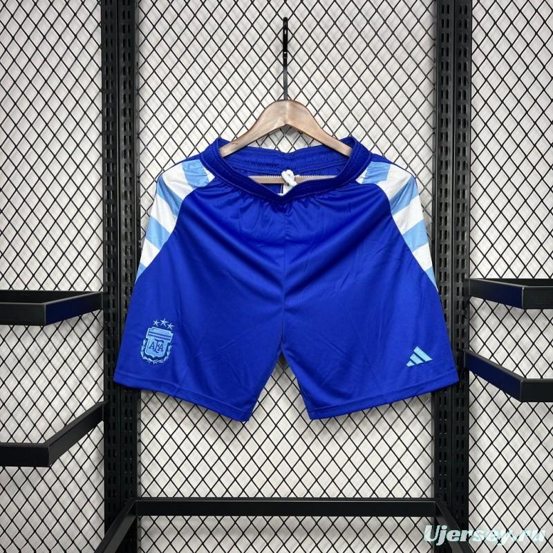 2024 Argentina Away Blue Shorts