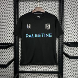 24/25 CD Palestino x Balmain Black T-Shirts