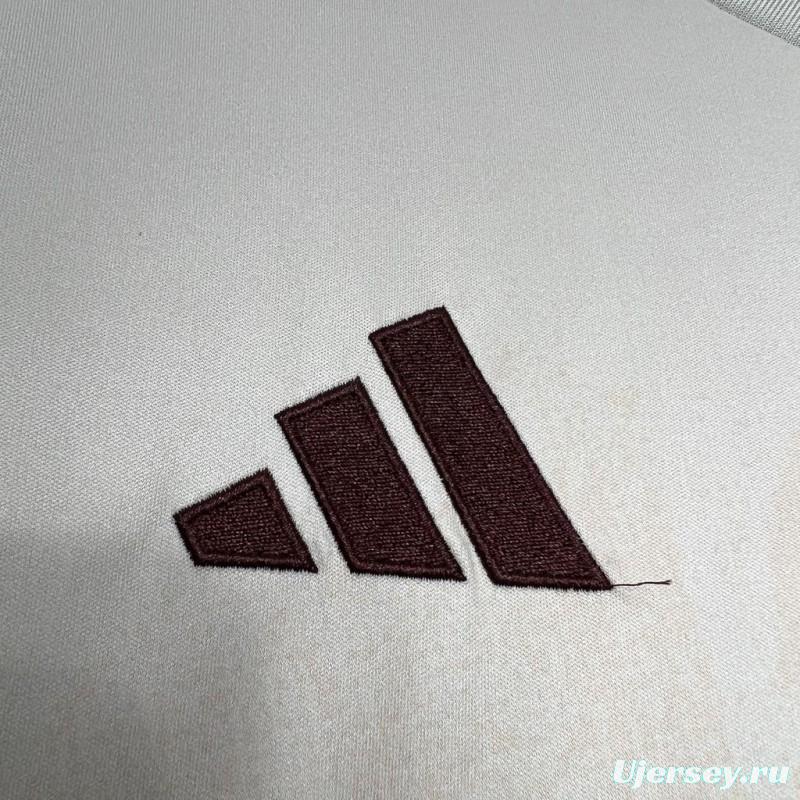 24/25 AS Roma Away White Jersey