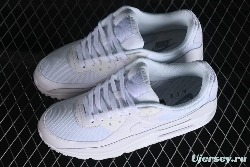 Nike Air Max 90 Retro Running Shoes with Air Cushion Technology - CN8490-100