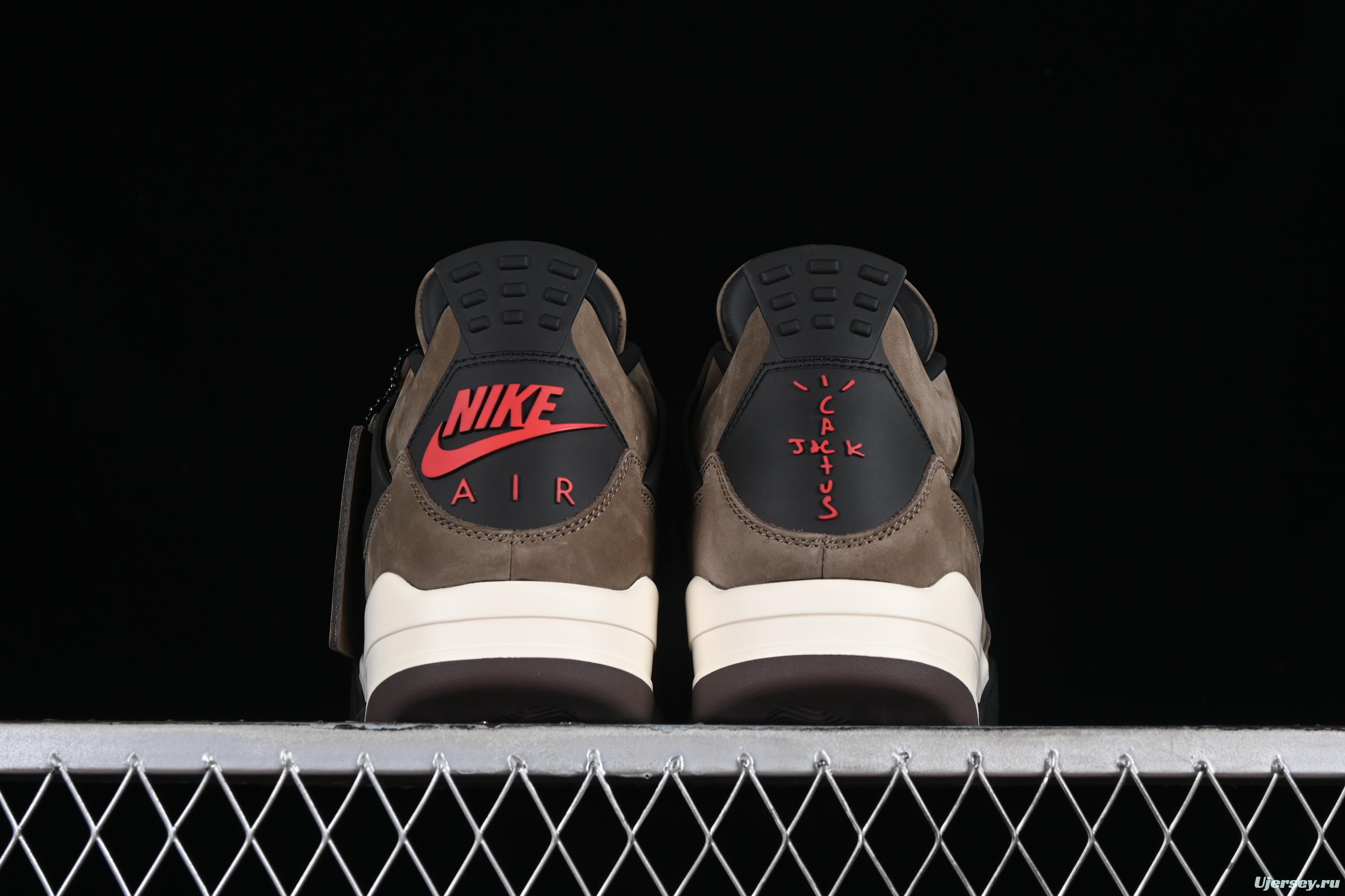 Nike Air Jordan 4 Retro TS Suede Brown - AJ4