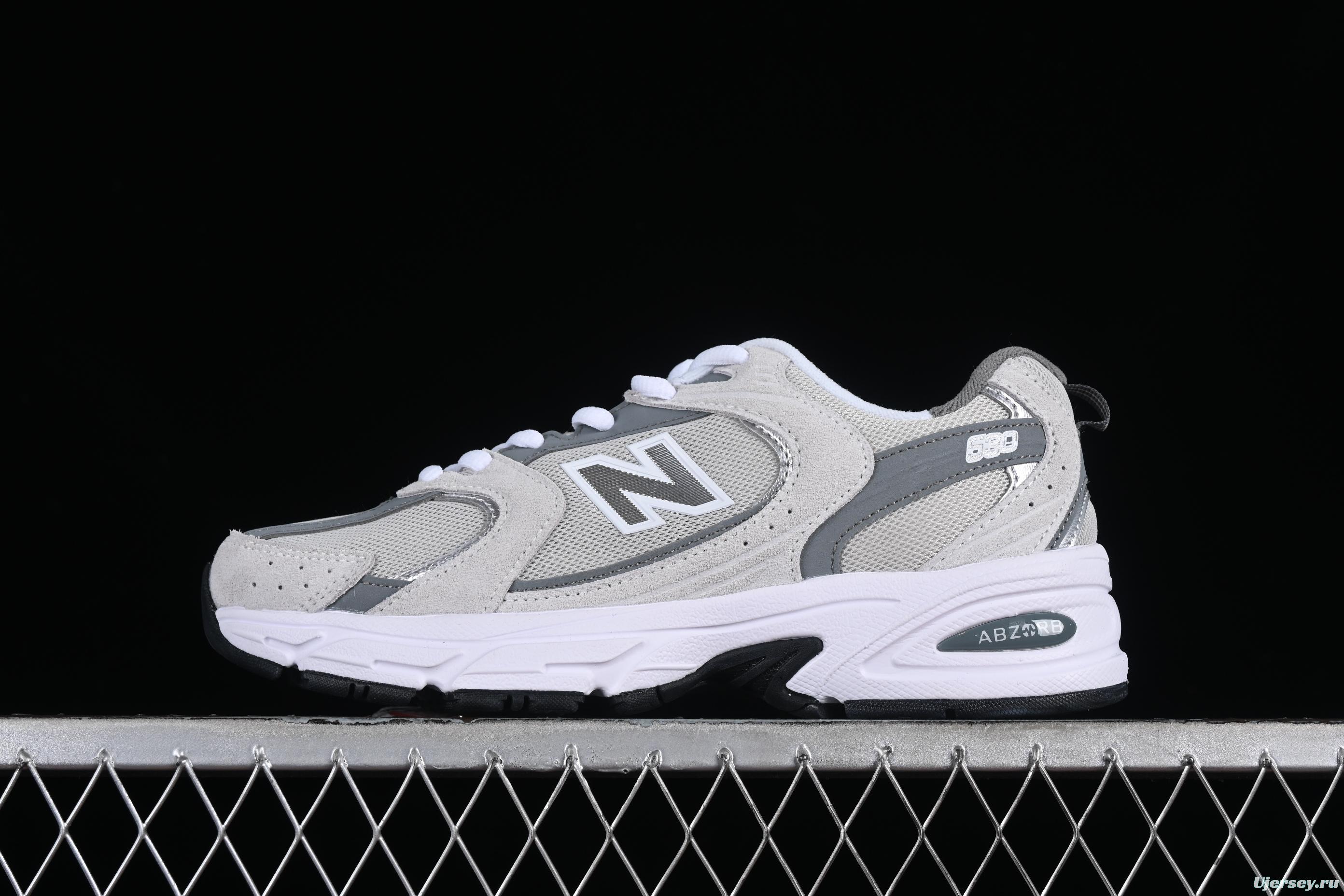 New Balance 530 Series Leather Retro Casual Running Shoes - MR530CB