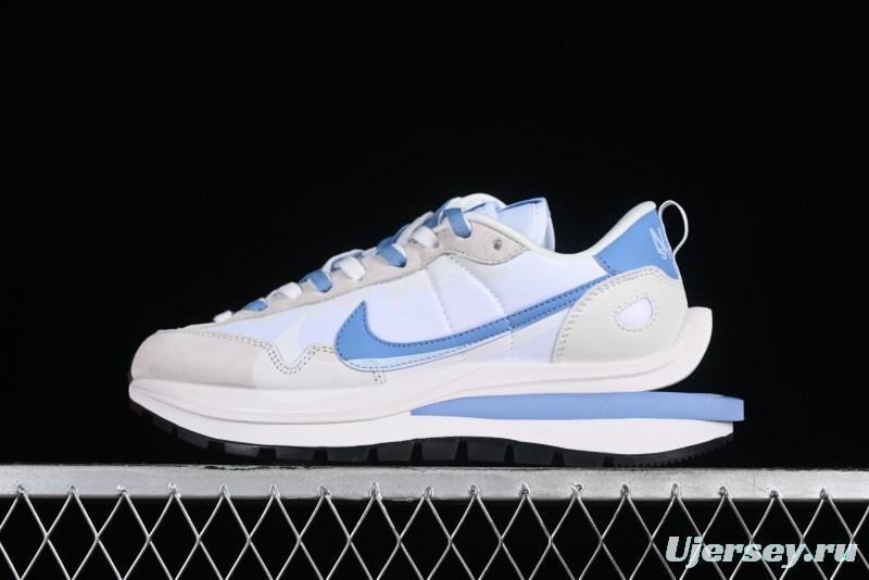 Nike Sacai VaporWaffle 3.0 Deconstructed Sneakers with Overlapping Swoosh and Double Tongue - DD1875-101