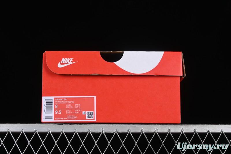 Nike Air Max 90 Retro Running Shoes with Air Cushion Technology - CN8490-100