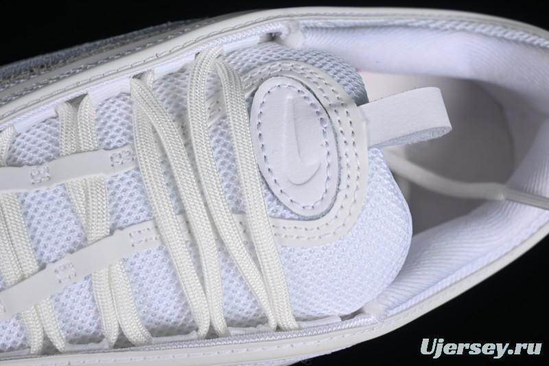 Nike Air Max 97 Retro Running Shoes with Full-Sole Air Cushion - FQ8889-100