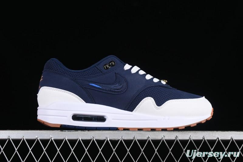 Nike Air Max 1 Retro Running Shoes with Half-Sole Air Cushion - FZ4831-400