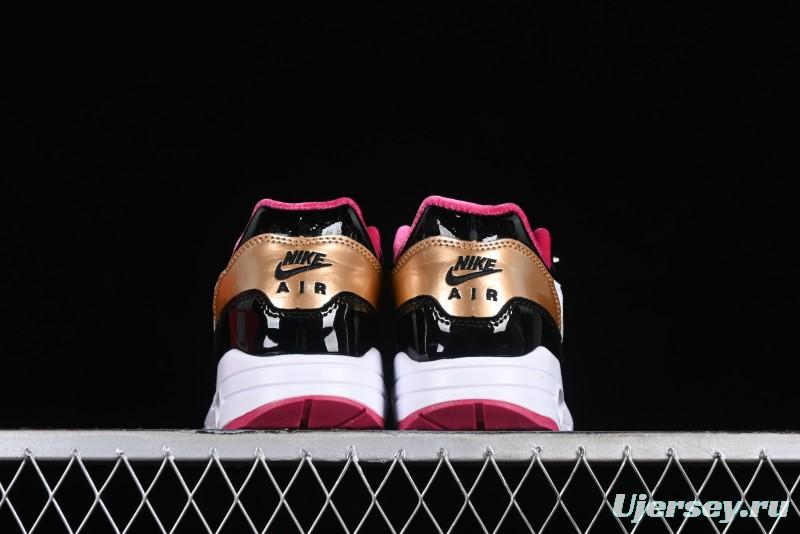 Nike Air Max 1 Retro Running Shoes with Half-Sole Air Cushion - HJ3966-110