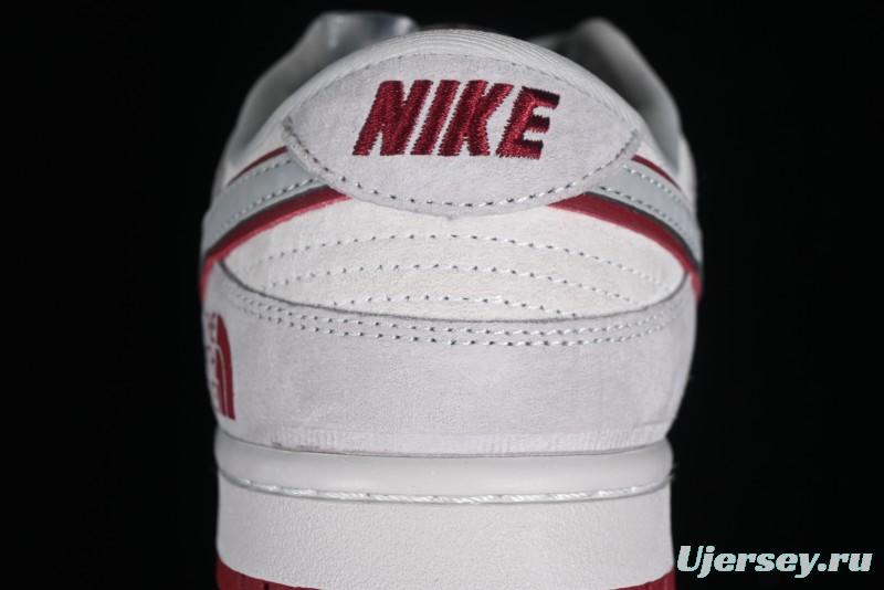 Nike Dunk Low The North Face CDG Collaboration - Grey Skateboard Shoes - DQ1098-336