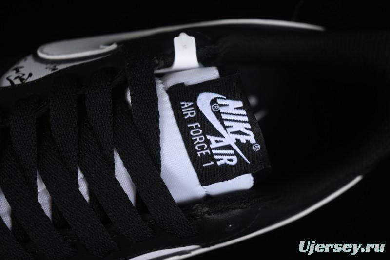 Nike Air Force 1 '07 Low "Oracle" Custom Casual Sneakers with Chinese Style Elements - DV0788-003