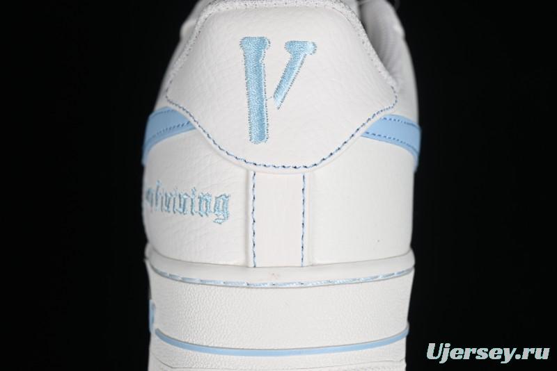 Nike Vlone x Air Force 1 '07 Low Light Bone Casual Sneakers - AA5360-008