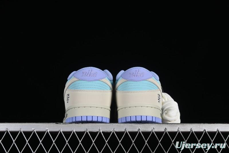 Nike SB Dunk Low Porsche Colorway Low-Top Casual Skateboarding Shoes - MU0232-363