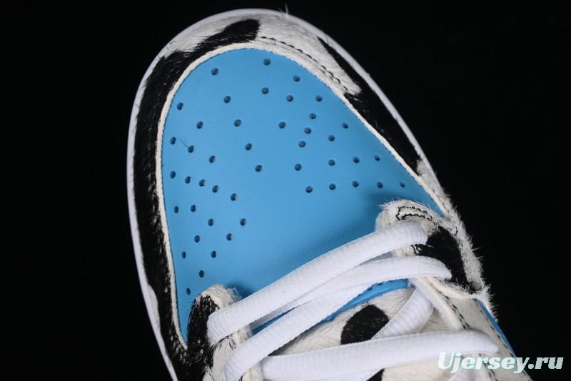 Nike Ben & Jerry's x Nike SB Dunk Low Pro QS "Chunky Dunky" Classic Casual Skate Shoes - CU3244-100