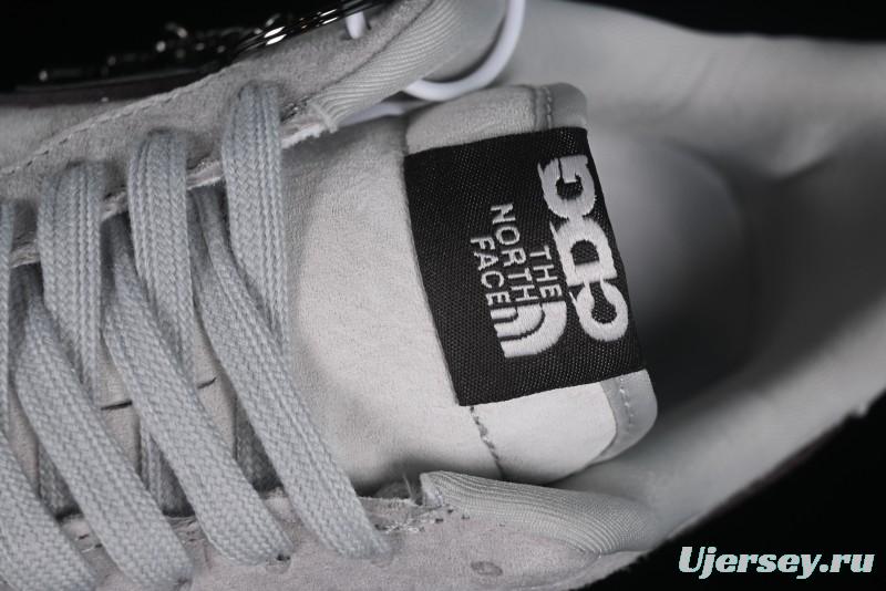 Nike Air Force 1'07 Low The North Face CDG Collaboration - Beige Grey Pigskin Low-Top Casual Sneakers - HD1968-015