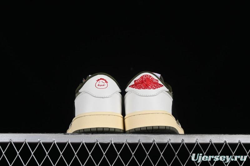 Nike Travis Scott x Air Jordan 1 Low OG Retro Sneakers DM7866-200