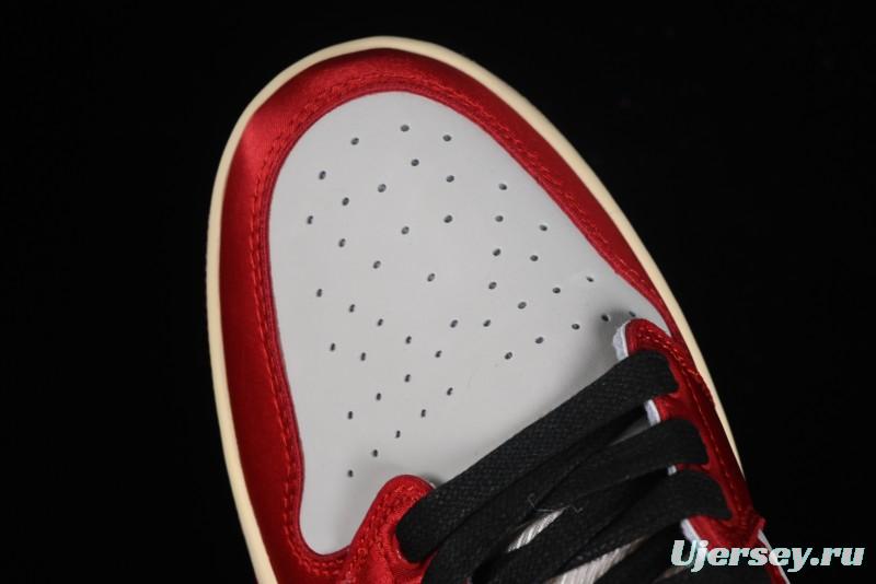 Nike Trophy Room x Jordan 1 Low OG "Away" Casual Sneakers - FN0432-100