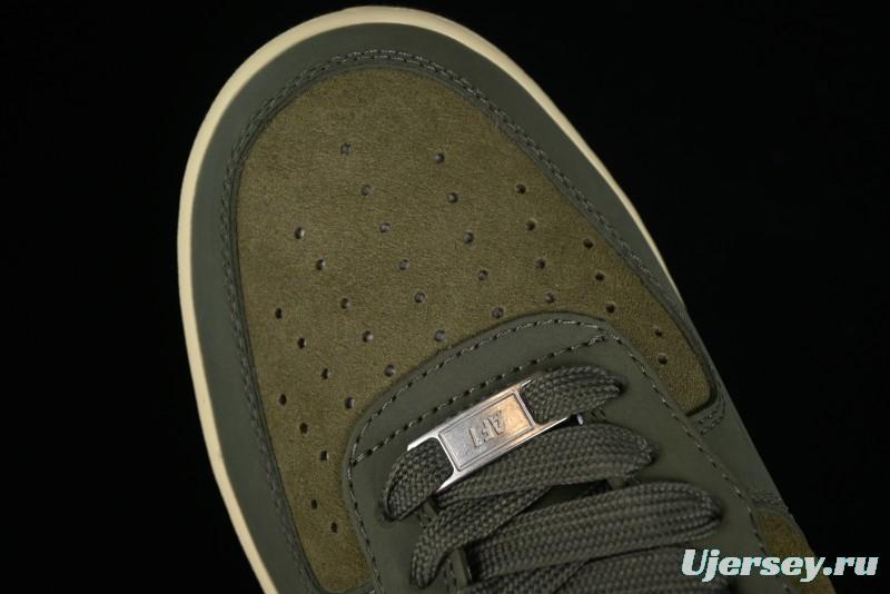 Nike Air Force 1 '07 Low LV Collaboration - Military Green Casual Sneakers - BA8806-223
