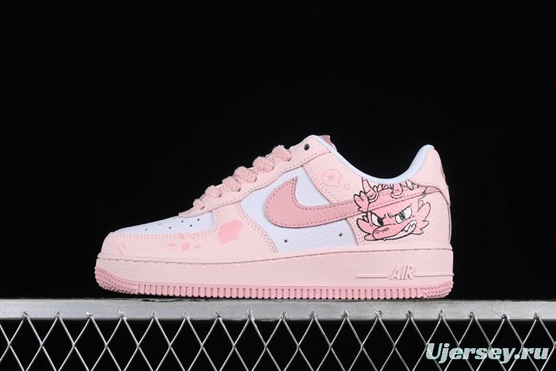 Nike Air Force 1 '07 Low Steam Puppet CNY Year of the Dragon Limited Edition Long Long Stack Socks Cute Style Low-Top Casual Sneakers - CT3839-107