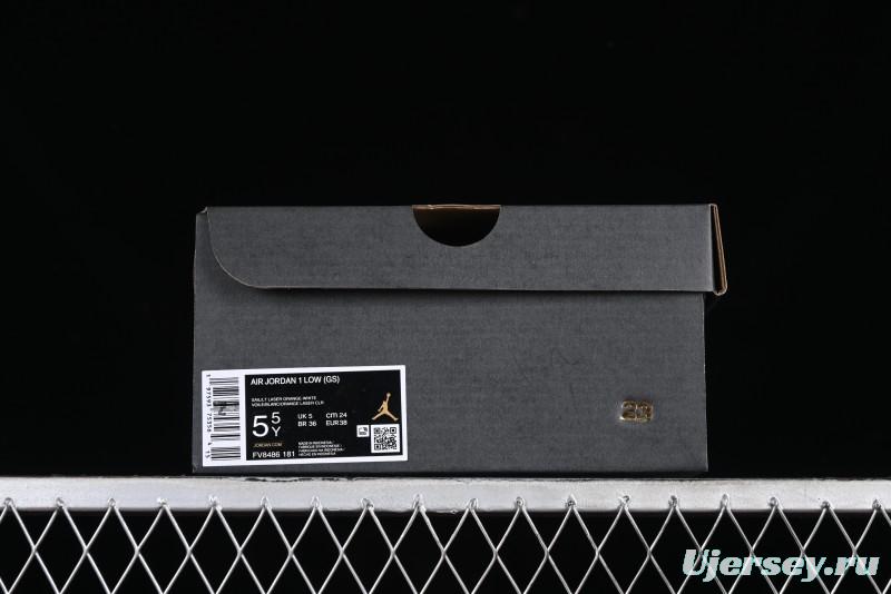 Nike Air Jordan 1 Low AJ1 Lemon Yellow Low-Top Casual Sneakers - FV8486-181