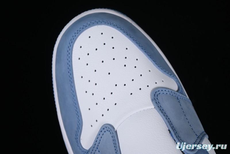 Nike Air Jordan 1 Mule Golf Shoes with University Blue Colorway - FJ1214-400