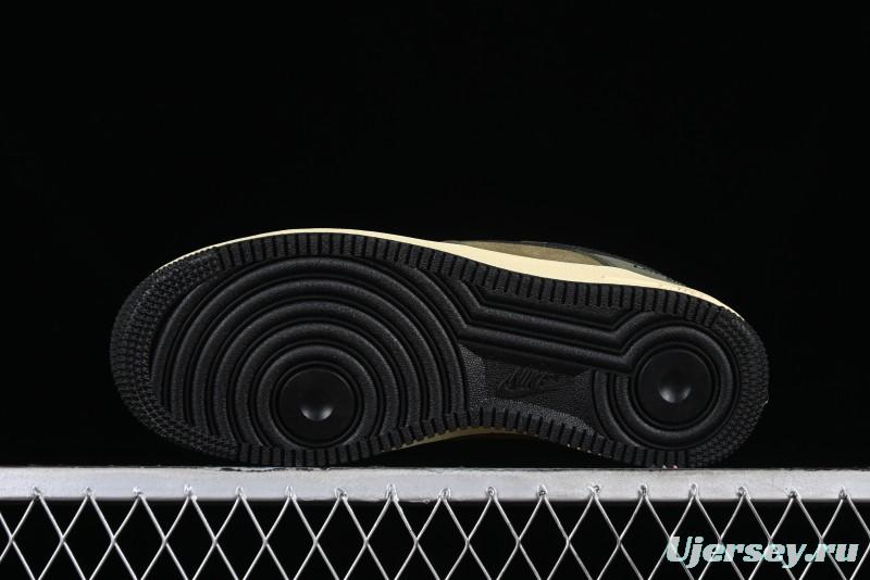 Nike Air Force 1 '07 Low LV Collaboration - Military Green Casual Sneakers - BA8806-223