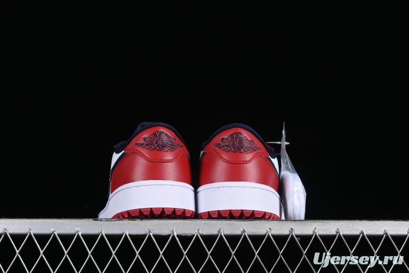 Nike Air Jordan 1 Low Golf Shoes Black Toe - DD9315-113